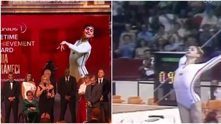 VIDEO Nadia Comăneci, premiu pentru &icirc;ntreaga sa carieră