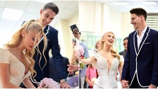 VIDEO Andreea Bălan și Victor Cornea s-au căsătorit