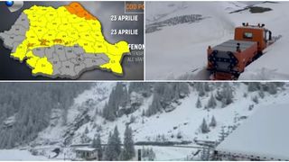 VIDEO S-a &icirc;ntors iarna la munte. Cum va fi vremea &icirc;n Rom&acirc;nia