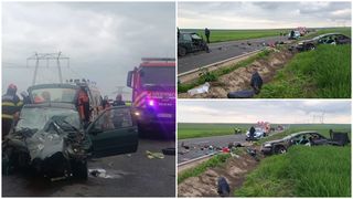 Accident grav &icirc;n Constanța. O persoană a murit, mai multe sunt rănite. Trafic blocat pe ambele sensuri &icirc;n urma impactului