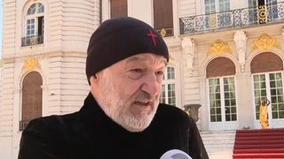 VIDEO Gigi Becali vrea să fie ca Sf&acirc;ntul Gheorghe