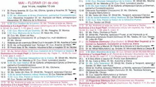 Calendar ortodox mai 2026: Cele mai importante sărbători