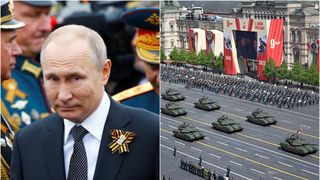 Parada de 9 Mai de la Moscova, fără tancuri funcționale