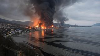 Rafinăria rusească de la Tuapse