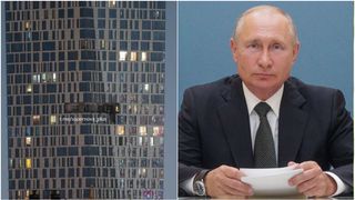 Moscova, sub asediul dronelor, cu c&acirc;teva zile &icirc;nainte de mega-parada lui Putin. O clădire de lux, lovită &icirc;n plin