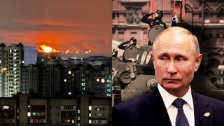 Moscova, atacată cu drone cu o zi &icirc;nainte de parada lui Putin din Piața Roșie