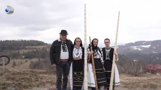 Ionel Gligor și familia sa