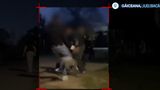 VIDEO Ce spune t&acirc;nărul care a fost bătut și legat de st&acirc;lp de patru agresori. Scenele extrem de violente au fost filmate