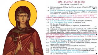 Ce sărbătoare este &icirc;n Calendarul ortodox pe 13 mai 2026?