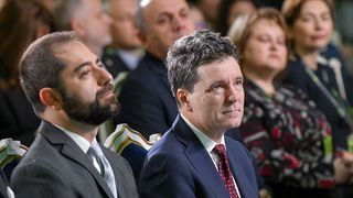 Radu Burnete, alături de Nicușor Dan
