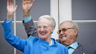 Queen Margrethe with Prince Henrik