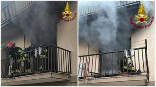 Un moldovean și-a dat foc &icirc;n fața soției. Și vecinii l-au văzut pe bărbat cuprins de flăcări: &bdquo;C&acirc;teva secunde mai t&acirc;rziu, apartamentul a explodat&rdquo;