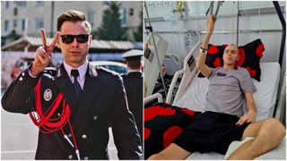 Alex se luptă cu o formă rară de cancer. Pompierul are o fetiță de 5 ani: &bdquo;A ales să fie primul acolo atunci c&acirc;nd cineva avea nevoie de ajutor, iar acum el are nevoie de noi&rdquo;