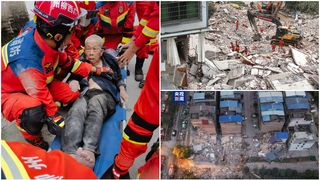 VIDEO Cutremur puternic &icirc;n China. Clădiri prăbușite, mai mulți morți