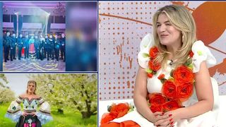 VIDEO C&acirc;ntăreața Diana S&acirc;rbu, &icirc;ndrăgostită de folclor