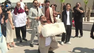 VIDEO &bdquo;Am cele mai mari emoții&rdquo;. Petrecere fastuoasă pentru nepotul lui Costel Biju