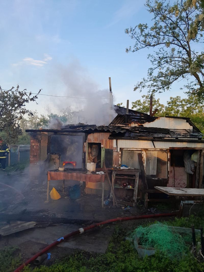 incendiu botosani, barbat mort 