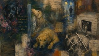 &bdquo;Viață de c&acirc;ine&rdquo; prin ochii copiilor - Expoziție de pictură și grafică, de 1 Iunie, la București