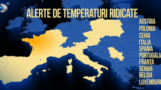 VIDEO Valul de căldură fără precedent paralizează Europa. 12 recorduri istorice și multiple decese