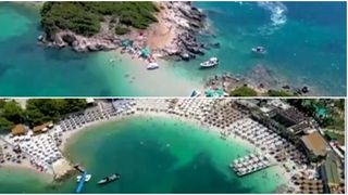 VIDEO Stațiunea din Albania supranumită &bdquo;Maldviele Europei&rdquo;