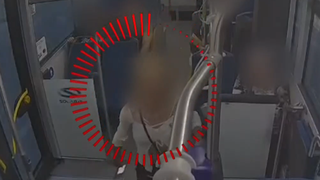 VIDEO Scandal violent &icirc;n autobuzele din Pitești. O femeie recalcitrantă, bătută de un șofer 