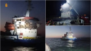 Rusia a lovit o navă a Turciei &icirc;n Marea Neagră, &icirc;n apropierea regiunii Odesa
