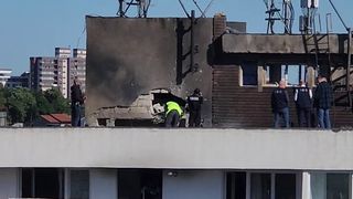 178 de apartamente au rămas fără gaze după ce drona rusească a lovit blocul din Galați