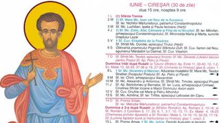 Ce sărbătoare este &icirc;n Calendarul ortodox pe 3 iunie 2026?