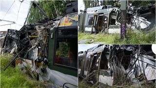 VIDEO Tramvai deraiat &icirc;n Berlin. Cel puțin 20 de victime printre fiarele contorsionate