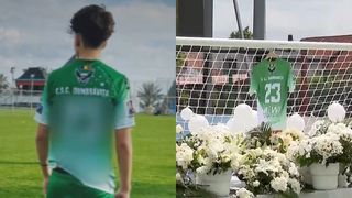 VIDEO Lacrimi și durere la Timișoara după moartea lui Matias. Fotbalistul &icirc;n v&acirc;rstă de 16 ani a lăsat &icirc;n urma sa terenul de fotbal transformat &icirc;n altar: &rdquo;A &icirc;nsemnat foarte mult pentru noi&rdquo;