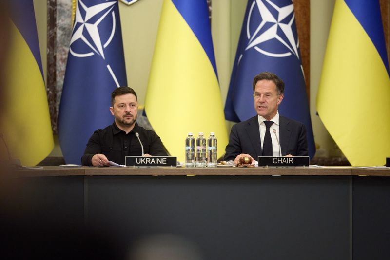 Secretarul general al NATO, Mark Rutte, vizită-surpriză la Kiev
