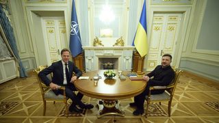 Secretarul general al NATO, Mark Rutte, vizită-surpriză la Kiev
