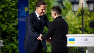 Secretarul general al NATO, Mark Rutte, la Kiev