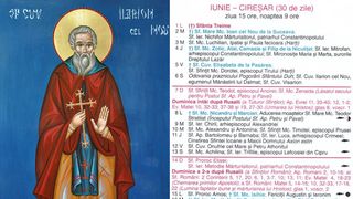 Ce sărbătoare este &icirc;n Calendarul ortodox pe 6 iunie 2026?