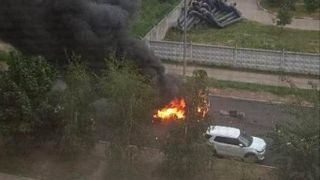 VIDEO Mașină aruncată &icirc;n aer la Moscova, &icirc;n cartierul &icirc;n care un general a fost asasinat anul trecut