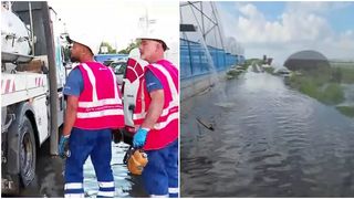 VIDEO Ploile torențiale provoacă haos &icirc;n București și județul Buzău