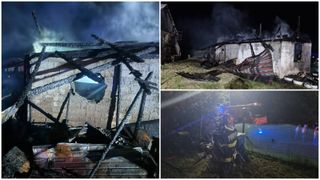 VIDEO O adolescentă din Suceava a ars după ce casa &icirc;n care era a fost cuprinsă de flăcări. Victima avea doar 15 ani