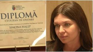 Simona Halep, cetățean de onoare al orașului Cluj-Napoca
