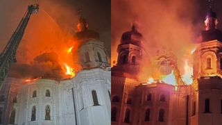 Catedrala Adormirii Maicii Domnului din Kiev, afectată după atacul cu drone și rachete. Reacția Patriarhiei Rom&acirc;ne și explicațiile Rusiei