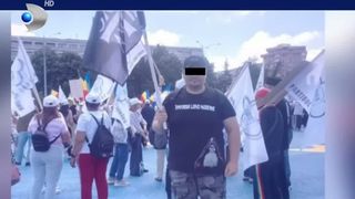 VIDEO Un bărbat din Capitală a fost reținut după ce a atacat participanții marșului LGBT. Mai multe arme i-au fost găsite &icirc;n locuință