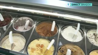 VIDEO &Icirc;nghețată pentru toate gusturile la Brașov