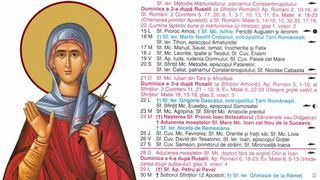 Ce sărbătoare este &icirc;n Calendarul ortodox pe 23 iunie 2026?