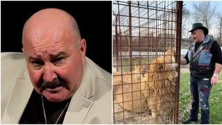 VIDEO Nuțu Cămătaru, audiat după filmarea cu leii