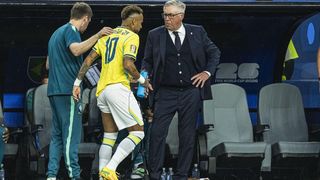 Carlo Ancelotti și Neymar