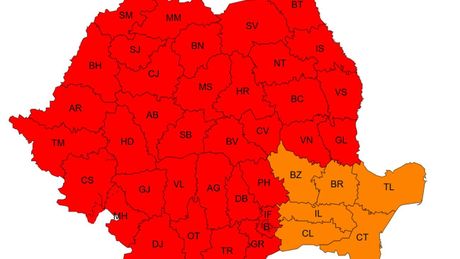 Cod roșu de caniculă &icirc;n Rom&acirc;nia! Temperaturile pot ajunge p&acirc;nă la 41 de grade