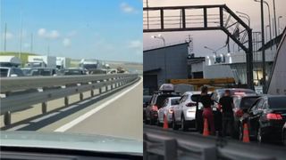 VIDEO Autoritățile din Crimeea și Sevastopol au declarat stare de urgență. Mii de mașini, blocate pe Podul Crimeii