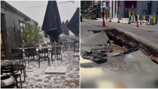 VIDEO Furtunile și canicula devastează Europa