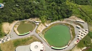 VIDEO Ștrandul Salinei Turda, magnet pentru turiști