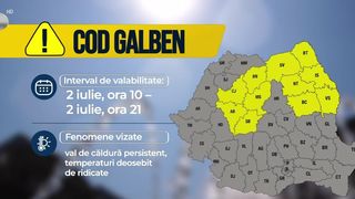 Vreme instabilă &icirc;n Rom&acirc;nia