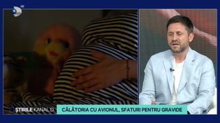 VIDEO &bdquo;Sarcina nu este o boală&rdquo;. Călătoria cu avionul: sfaturi pentru gravide